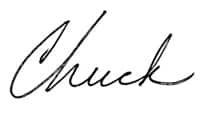 chuck signature